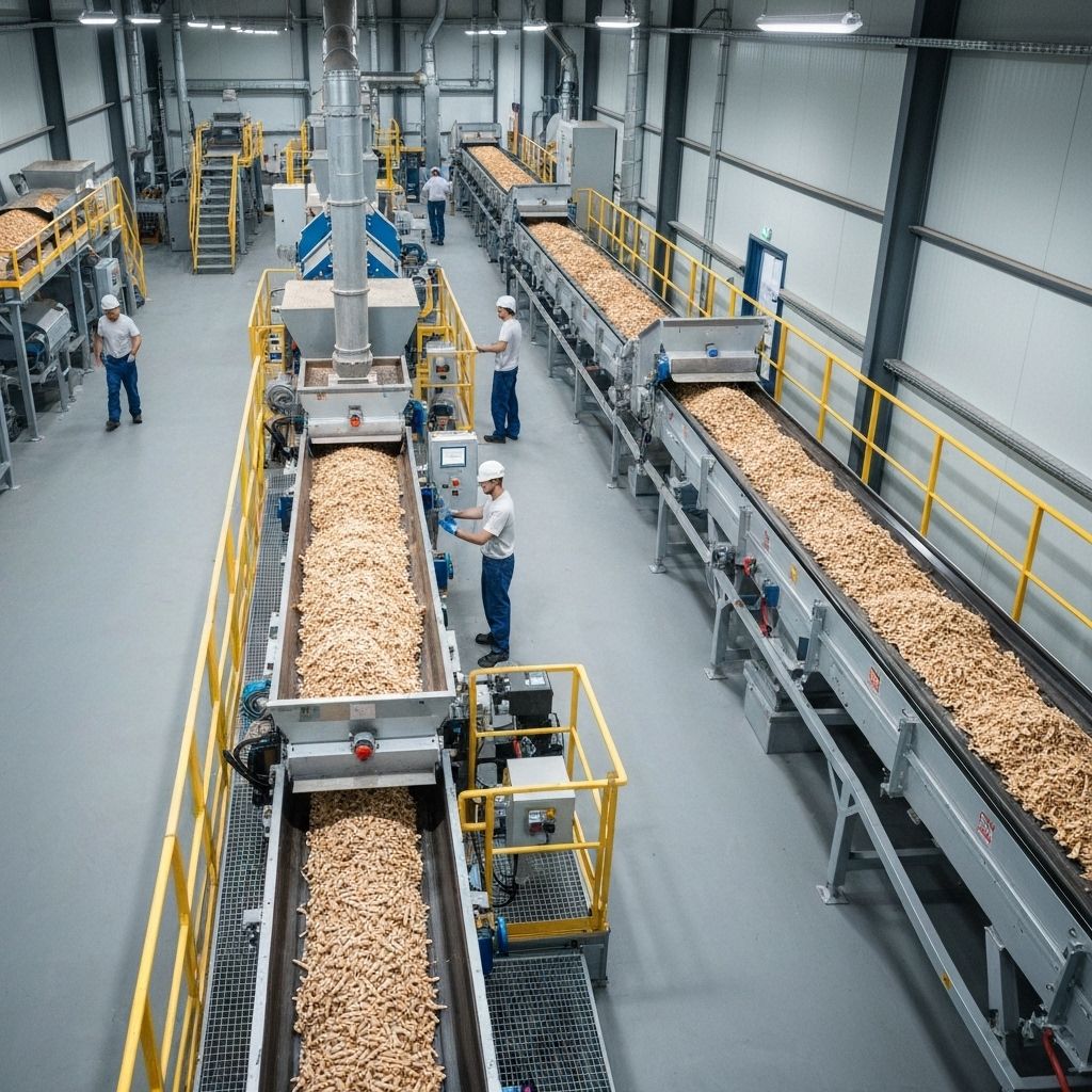 Indo Wood Pellet Factory